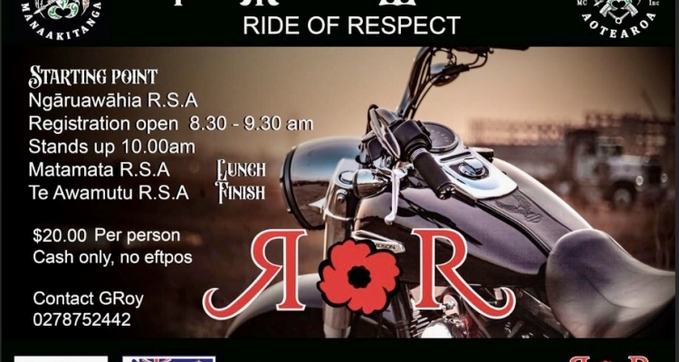 Rideout - Ride Of Respect 2023