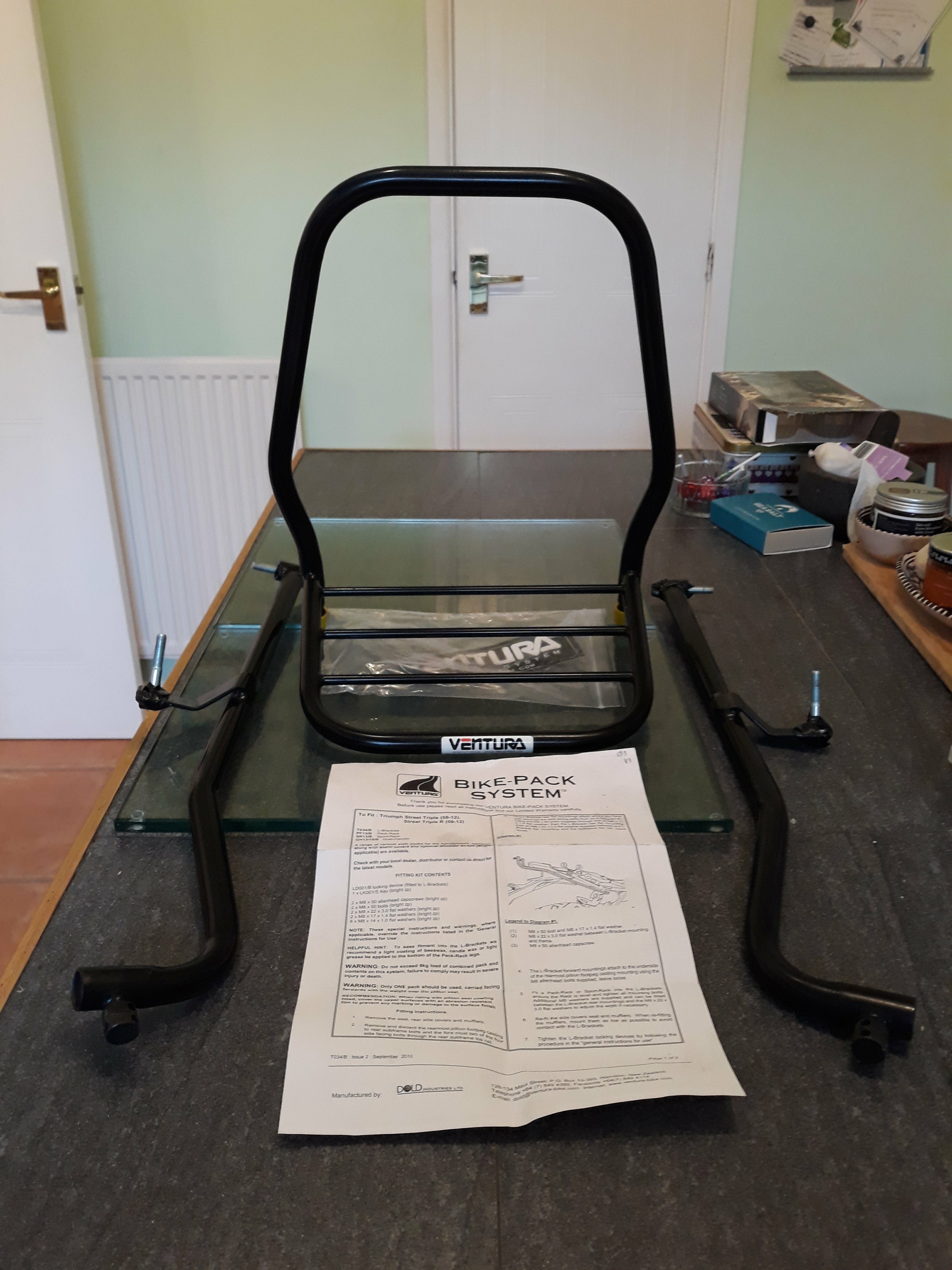 675 - For Sale Street Triple Luggage System | The Triumph Forum