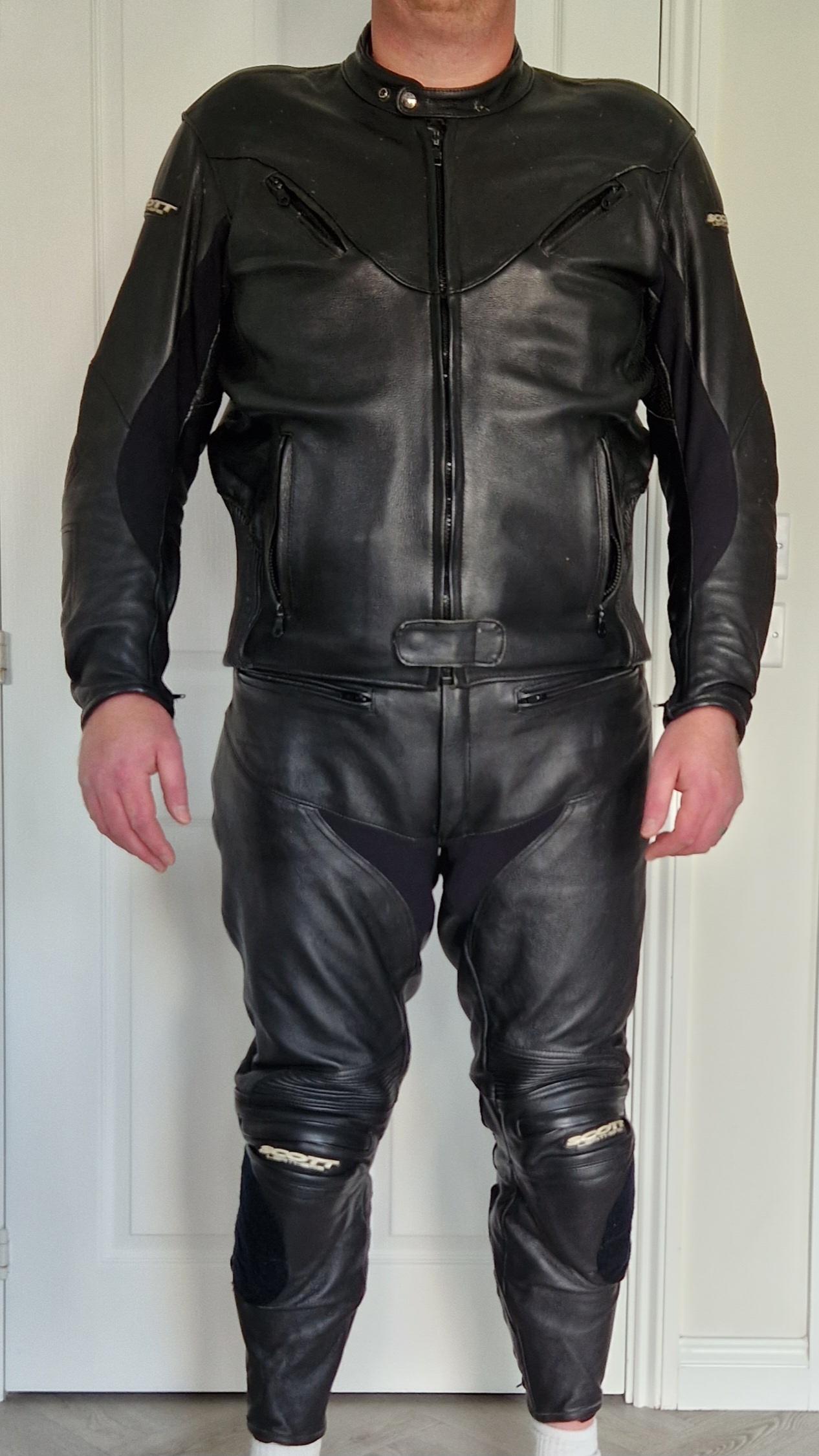 Scott motorcycle outlet leathers