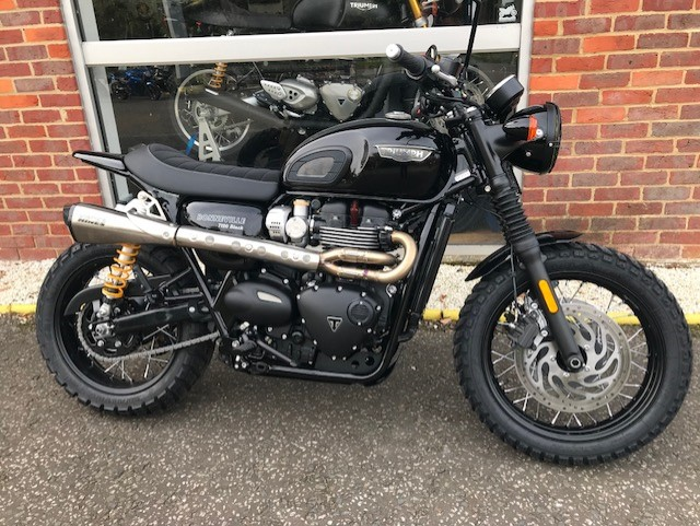 Triumph bonneville best sale t120 scrambler