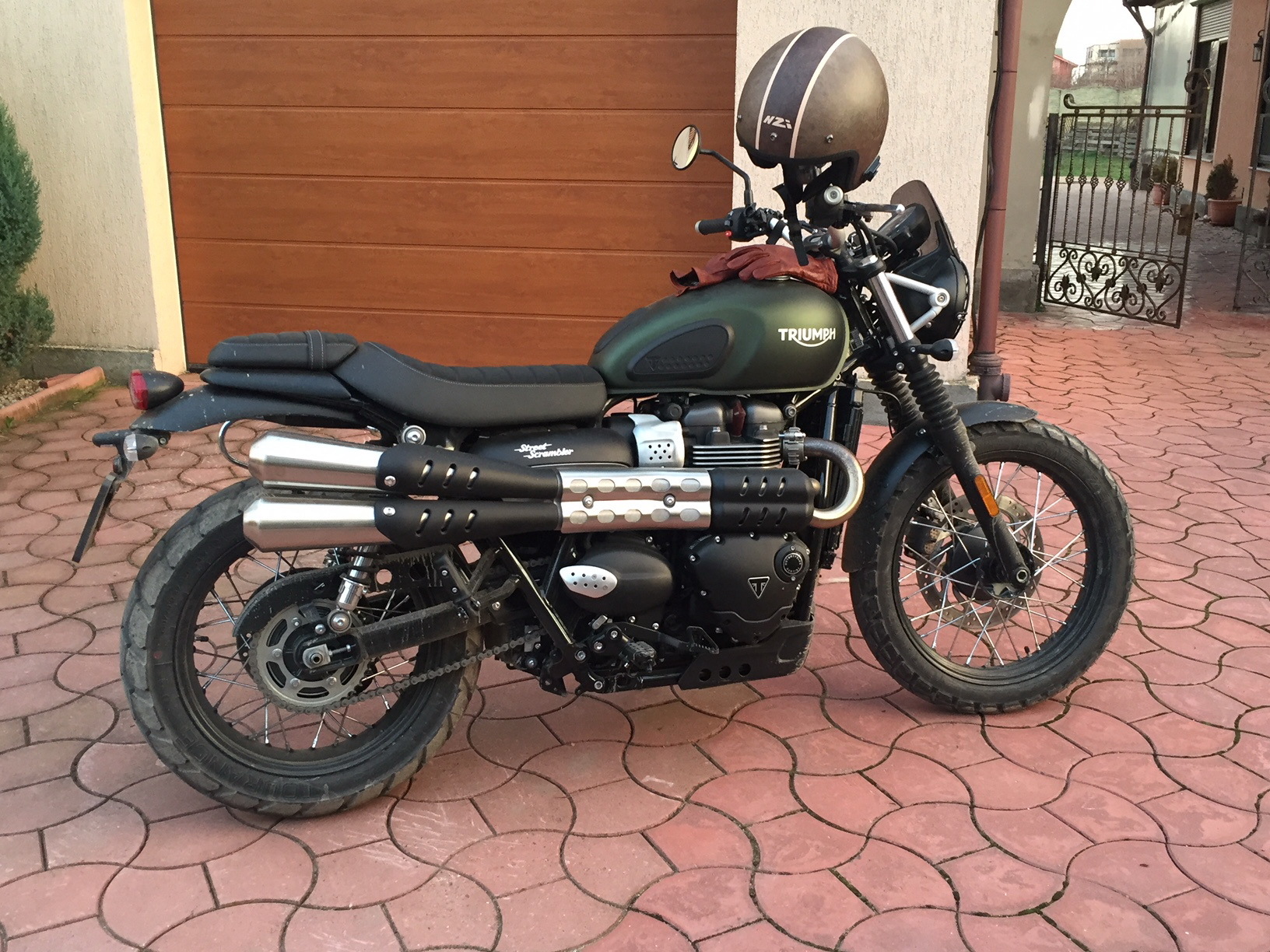 Triumph 900 scrambler store 2018