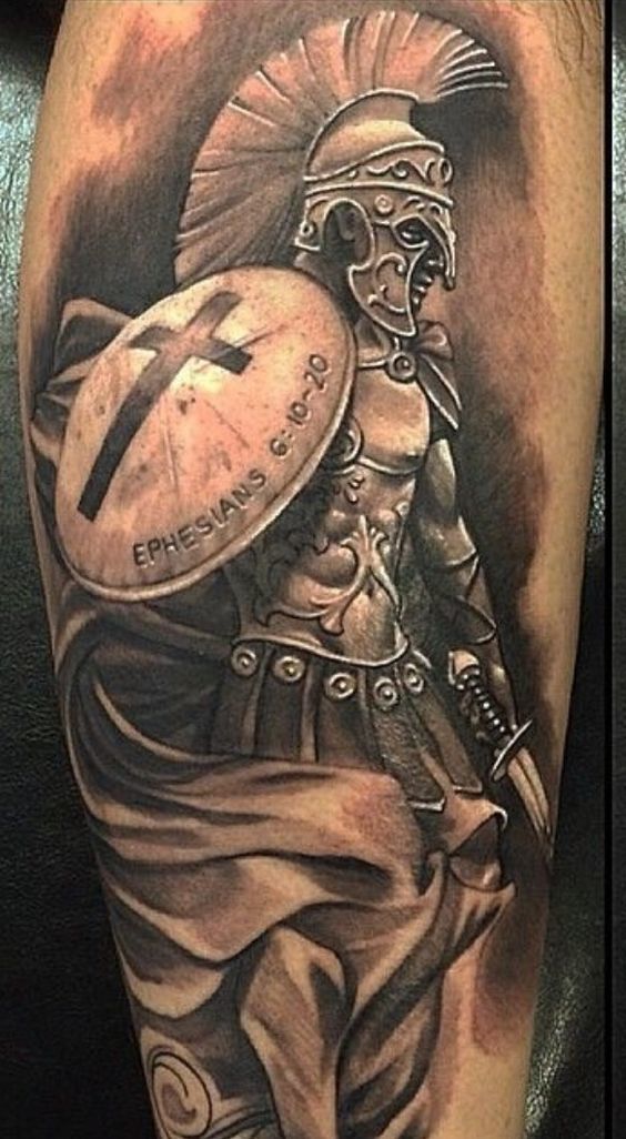 full armor of god tattoo