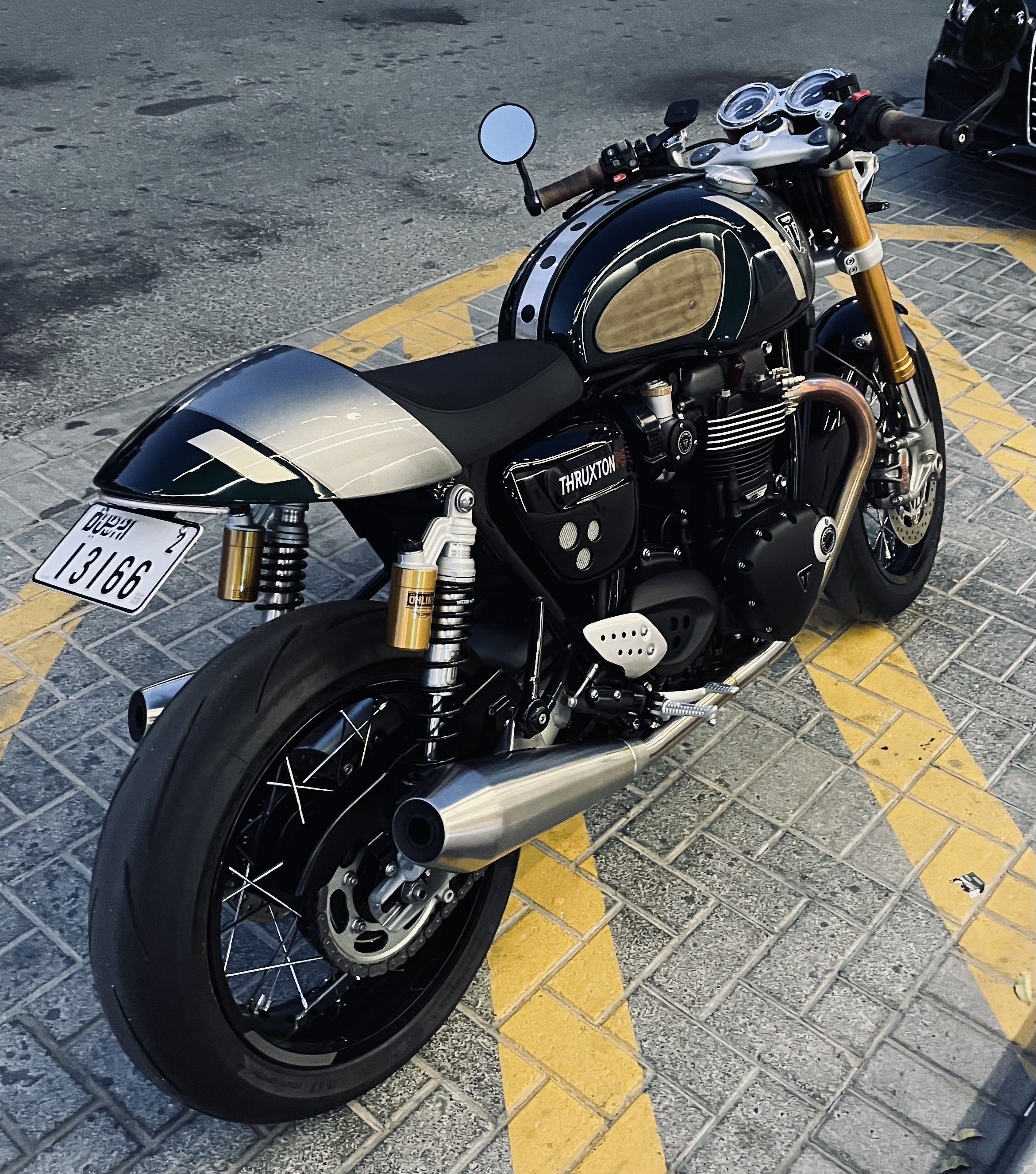 Thruxton r store tail tidy