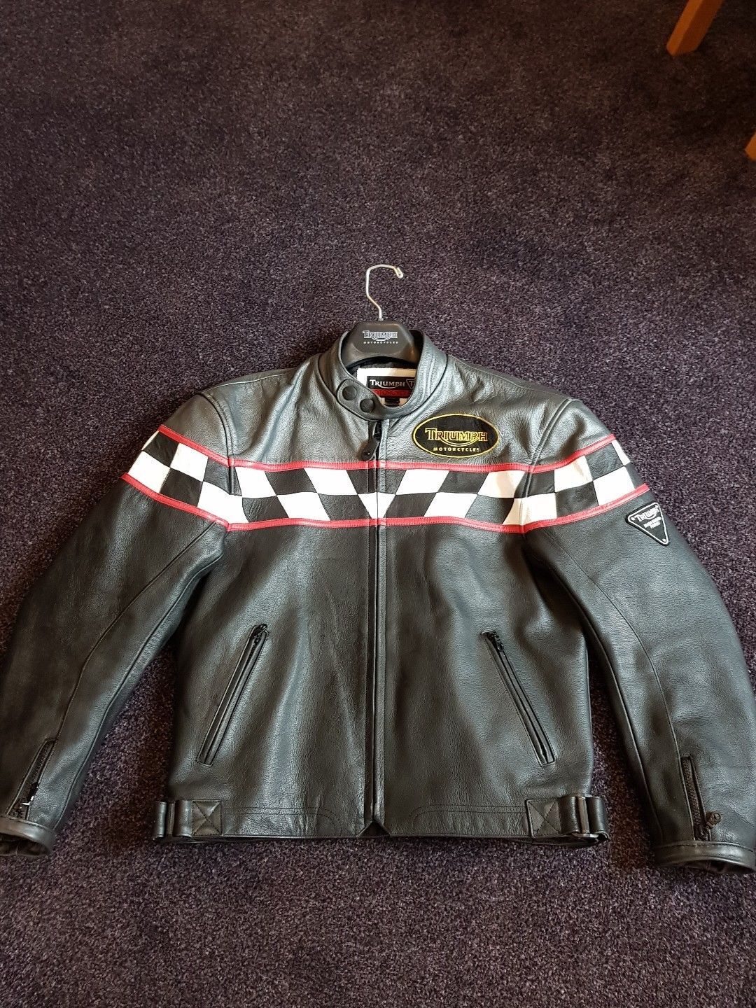 Triumph leather jacket sale