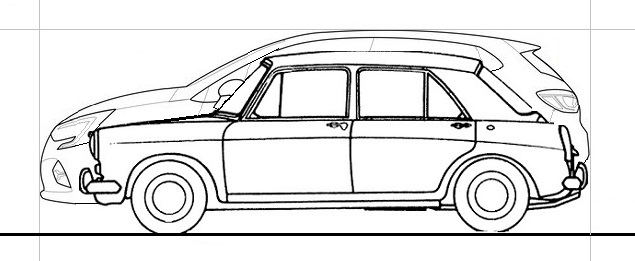 Austin 1100 - Renault Clio Overlay.jpg