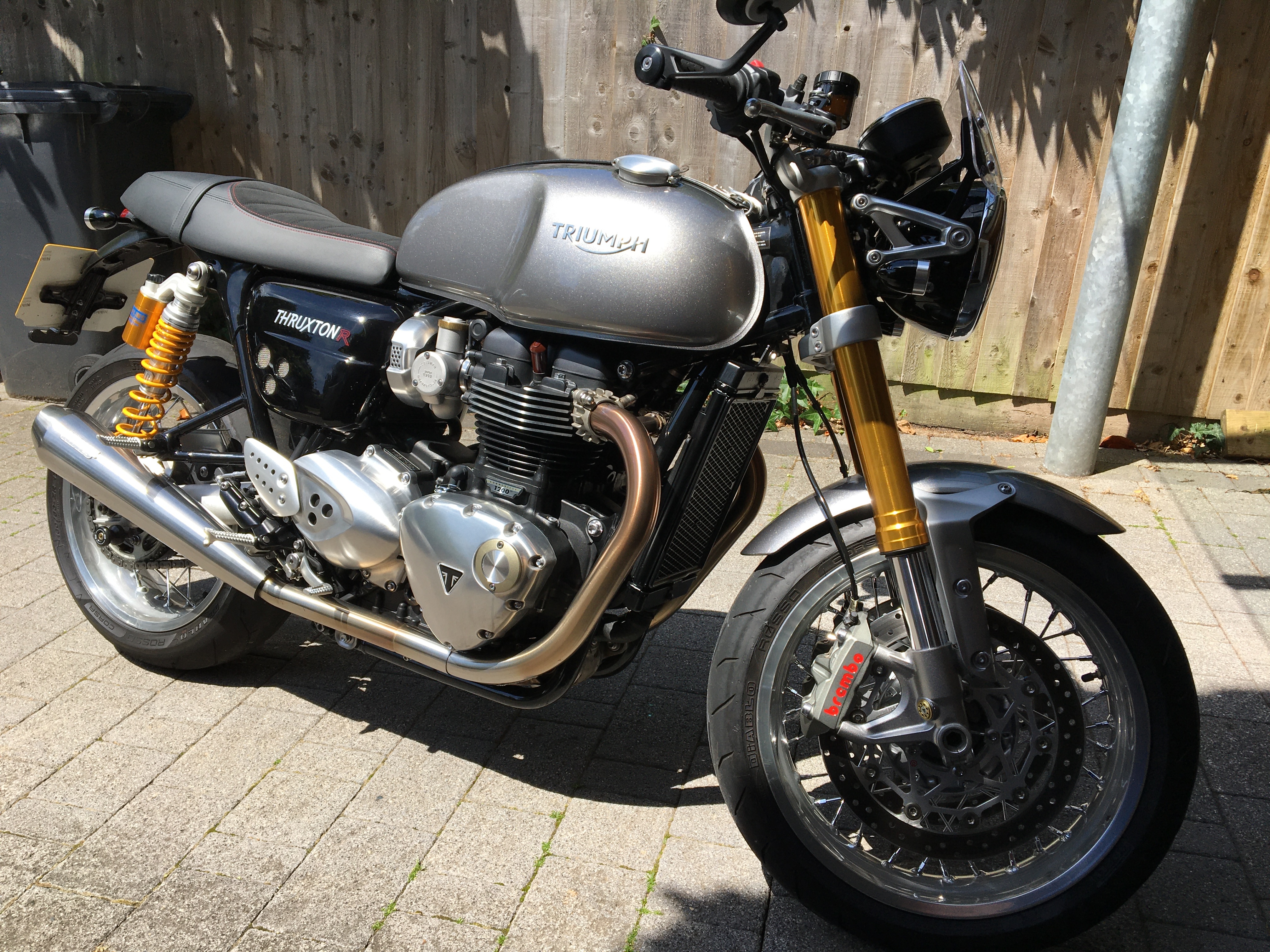 2018 Thruxton R With Extras And Original Parts. *sold* | The Triumph Forum