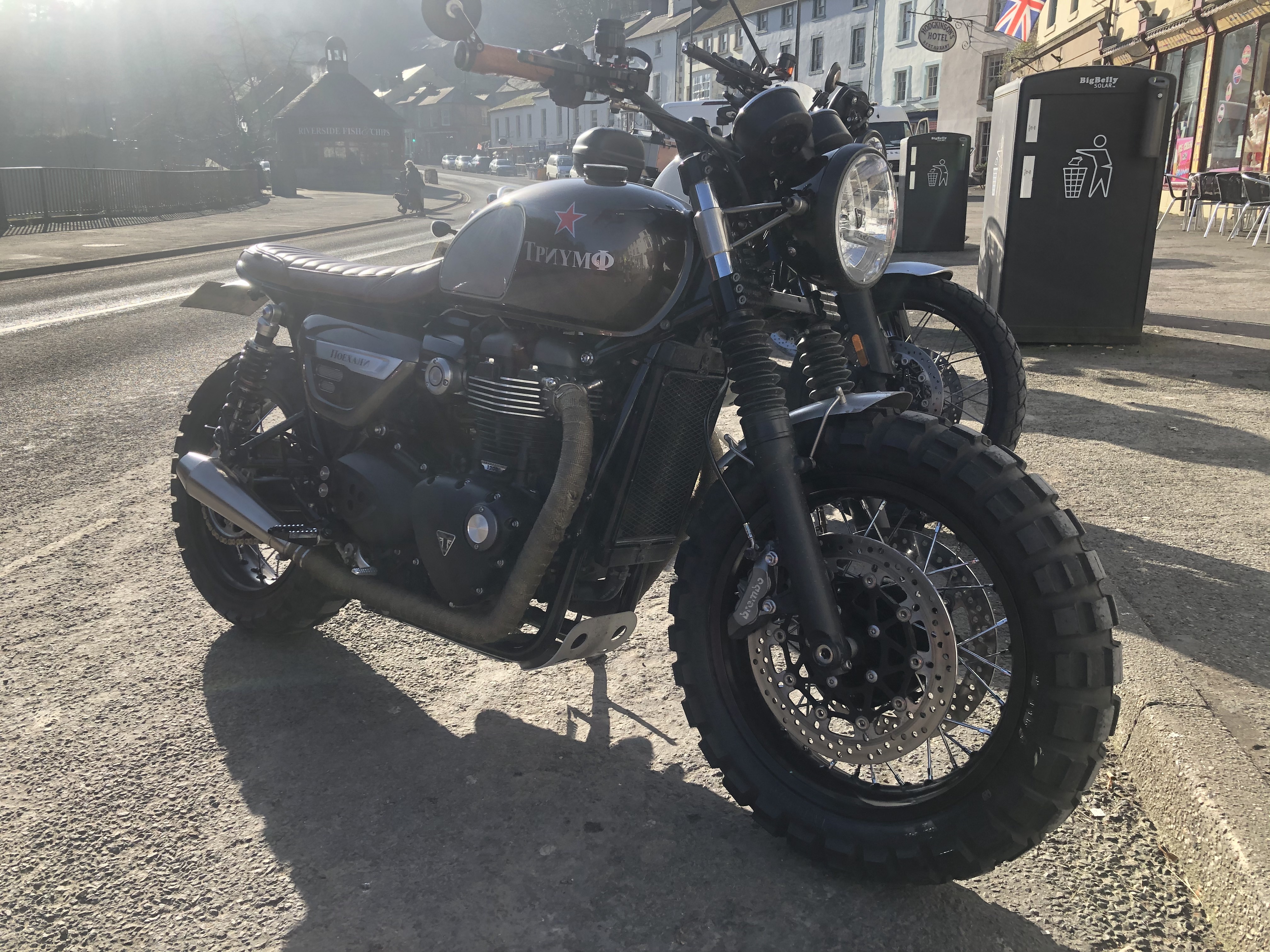 Triumph street twin off road sale