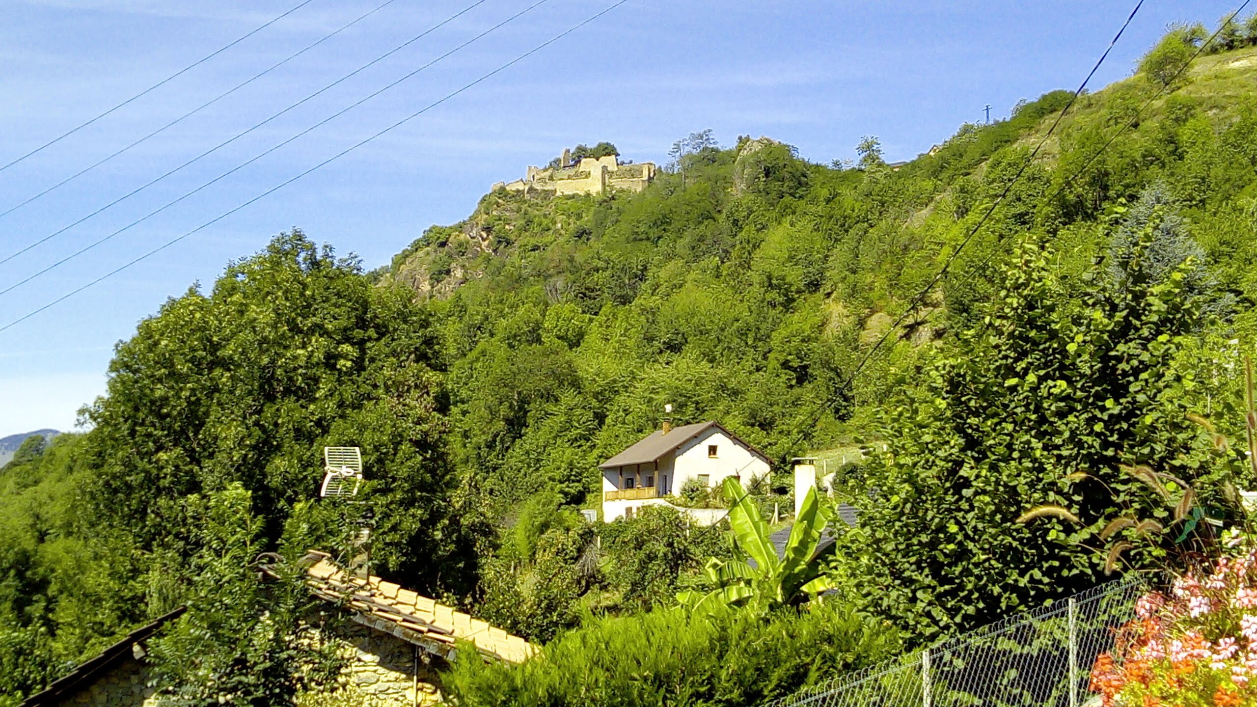 In the distance - Chateau de Lordat.jpg