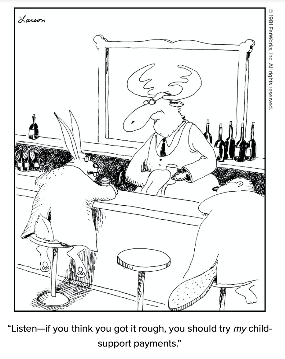 Rabbit child support Far Side.png