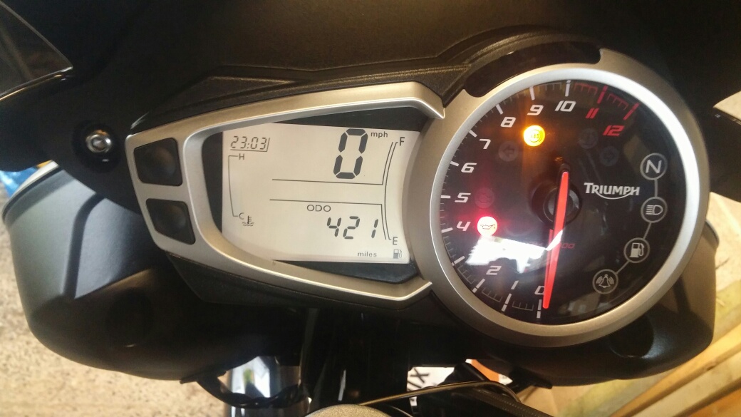 Triumph S Triple Mileage.jpg