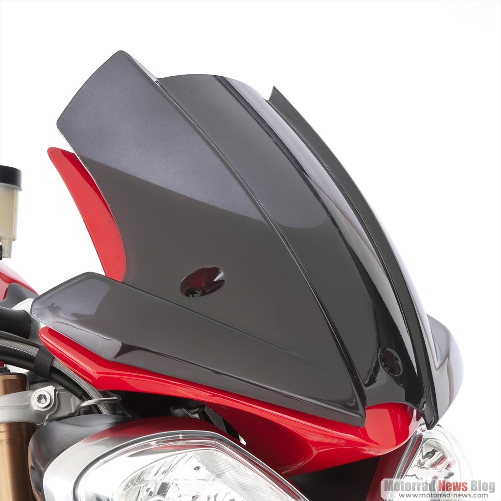 triumph street triple flyscreen visor