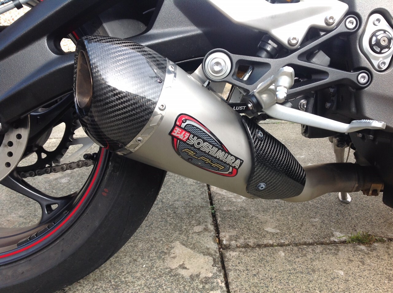 Yoshimura alpha t street store triple 765