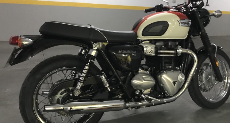 Rear T100 Reflector And Number Plate Removal