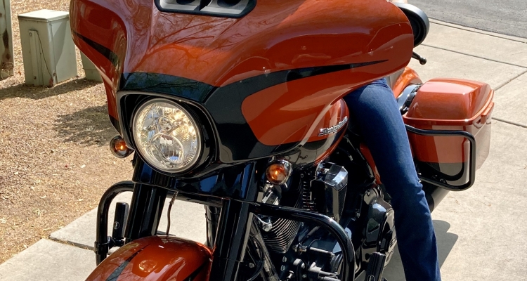 New Bike, New Lid -- Nearly Ready For The Maiden Voyage Aboard My Non- Triumph Tourer!