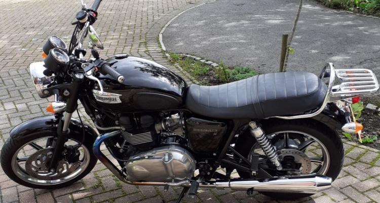 Before And After Triumph Bonneville