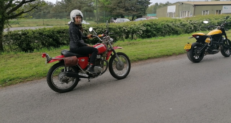 Quick Spin On Old Honda