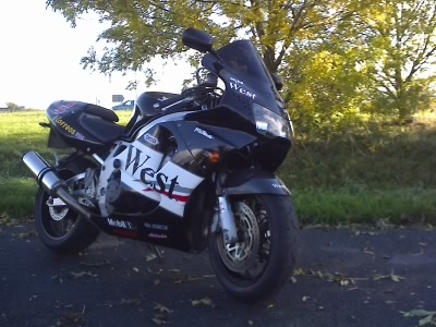 Fireblade in West colours