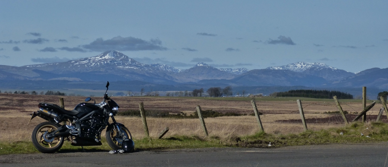 Looking towards Ben Lomond