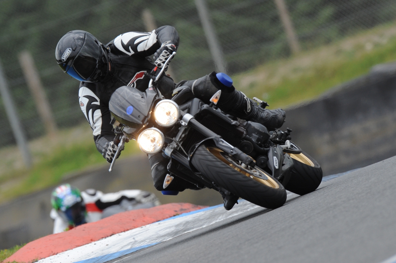 Me being slow round Knockhill.