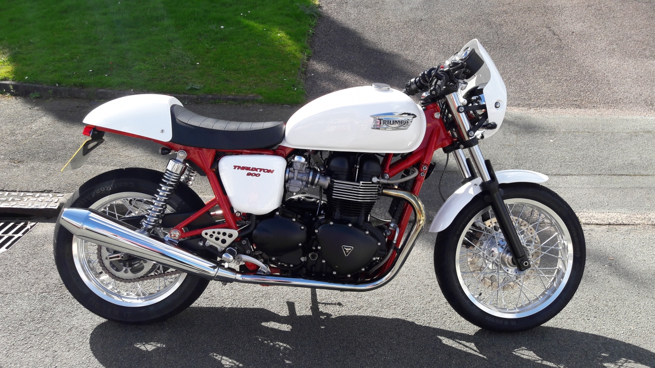 My current Bike 2011 Triumph Thruxton SE purchased from the second owner August 2016 with just...