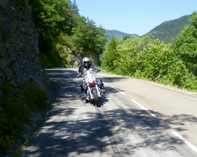 In the High Alps 2015 on my Thunderbird