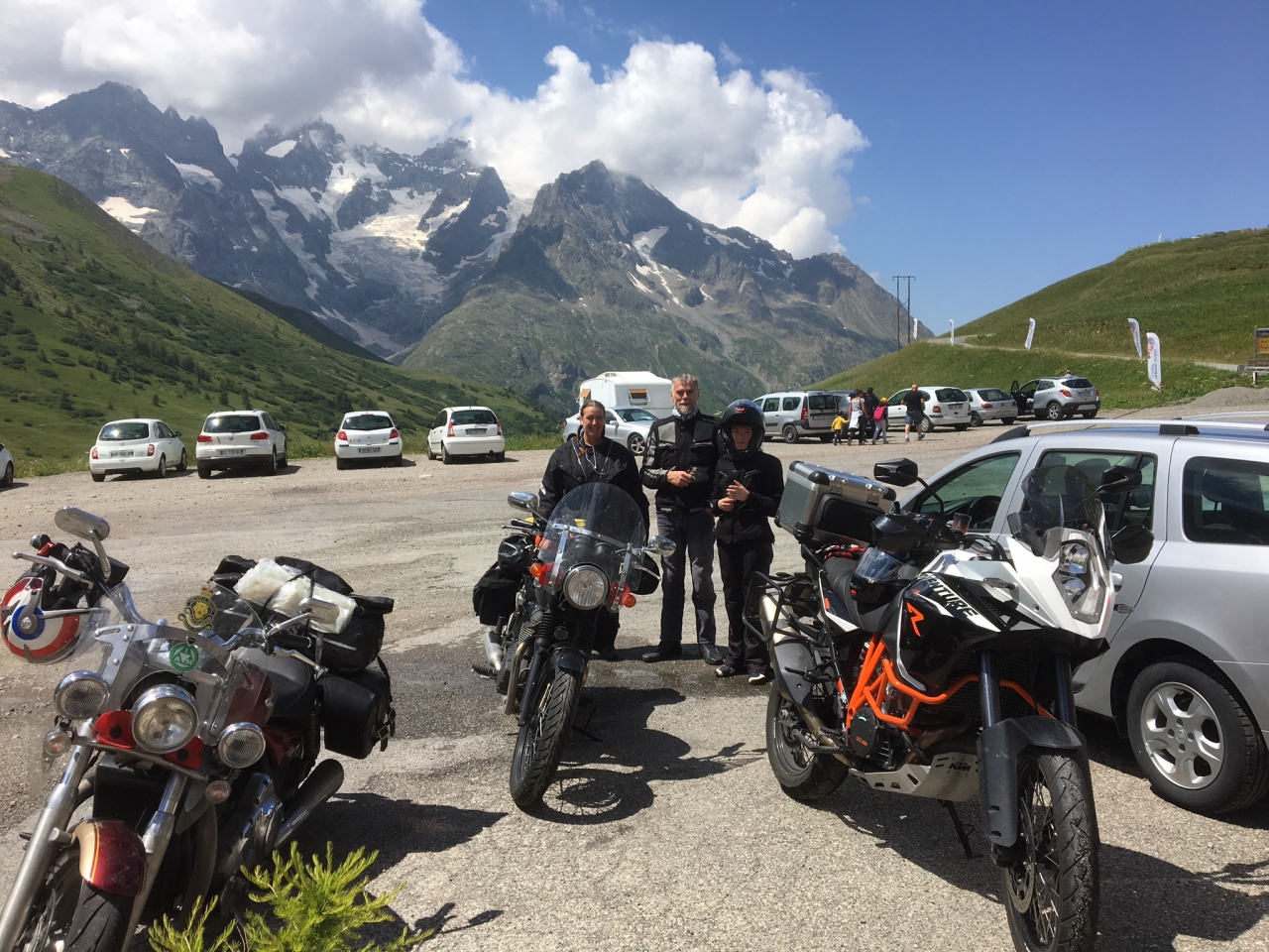 High Alps with our French friends