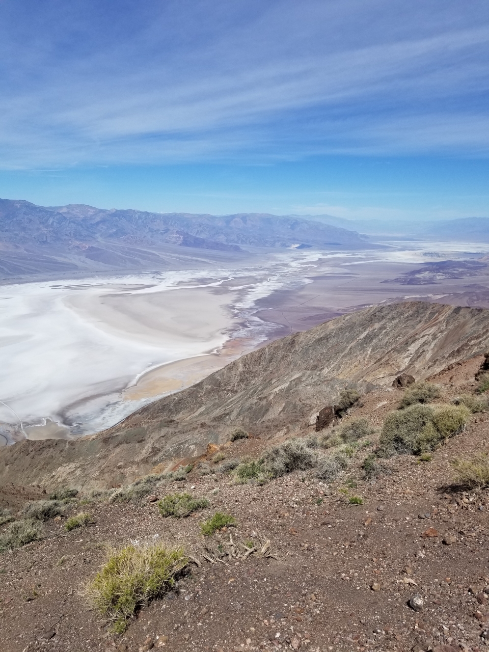 Shot of Death Valley from the Devils Point.