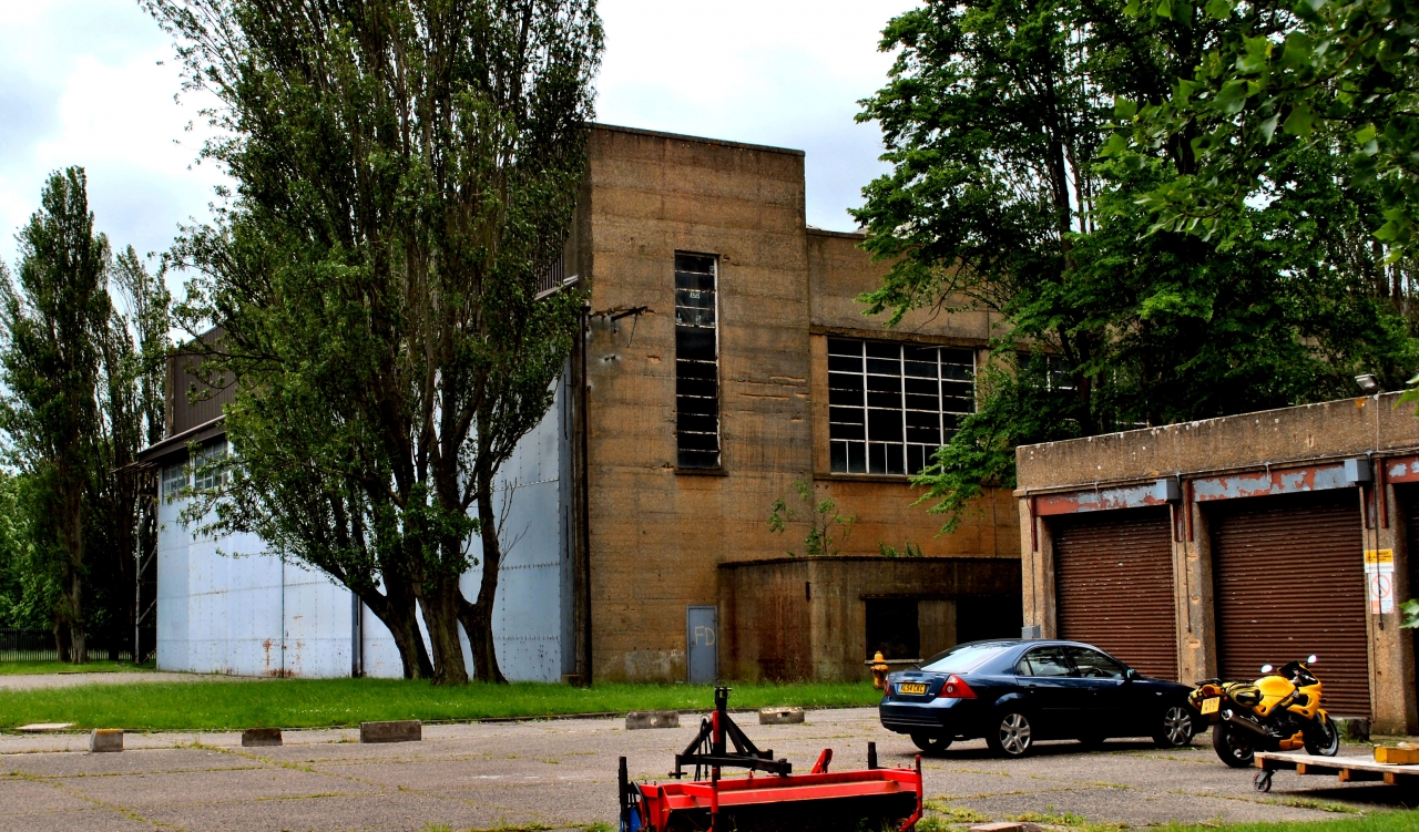 At RAF Upwood in 2012