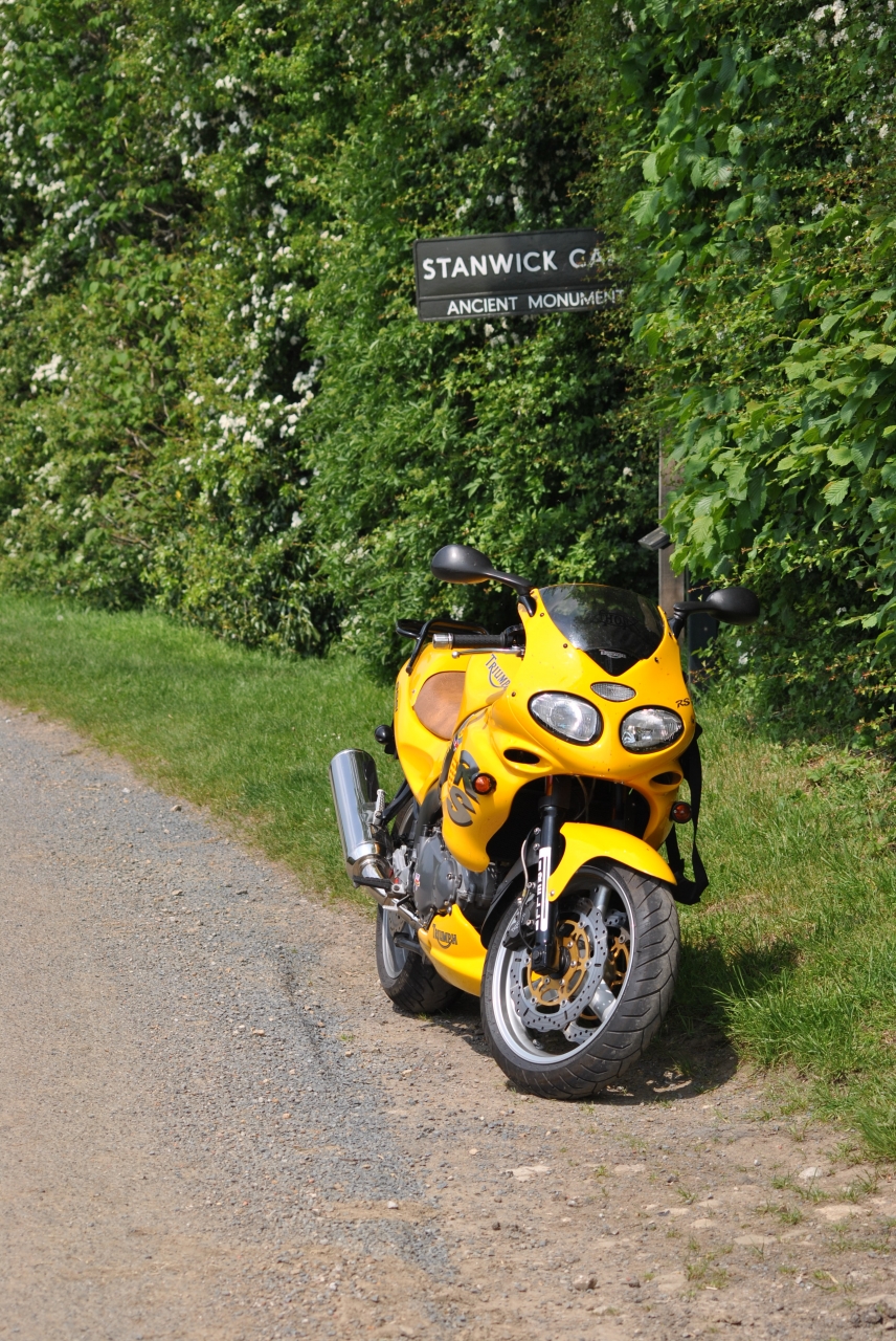 At Stanwick Iron Age Fortification