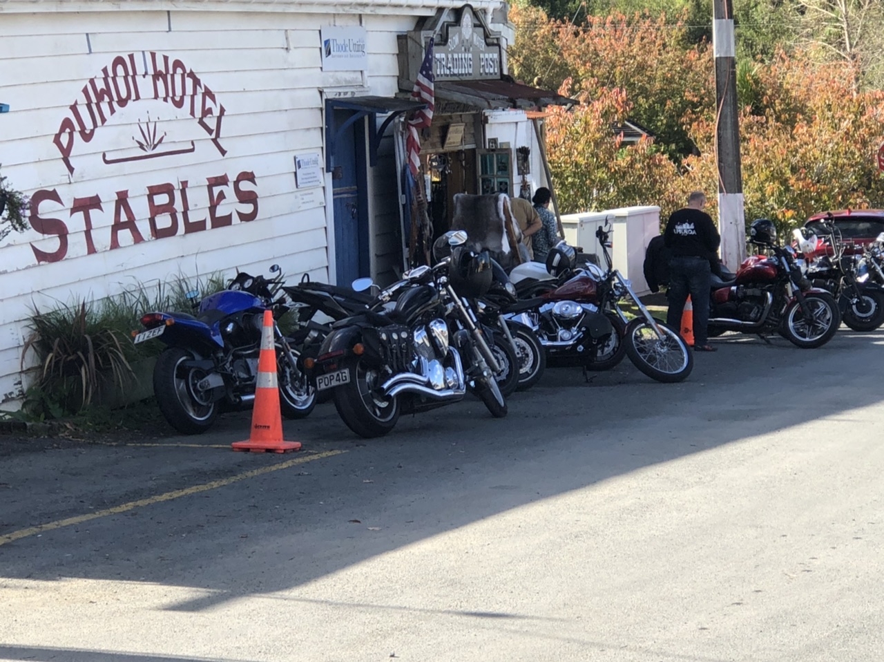 Location of the historic Puhoi hotel. Pub favourite of car and motorcycle fans. Good food and...