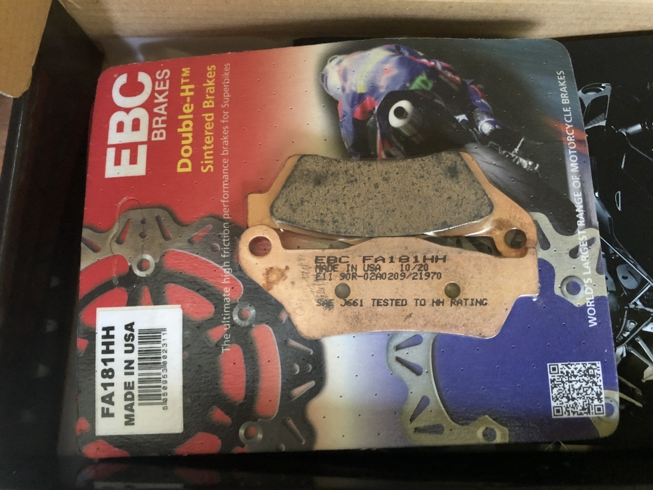 Recommend EBC sintered pads