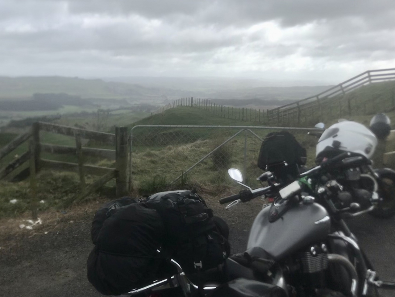 Stormy point lookout between Feilding and Waitune west