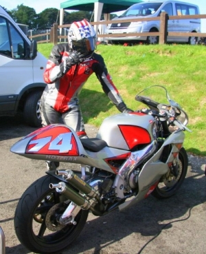 RS250 Aprilia at Cadwell park