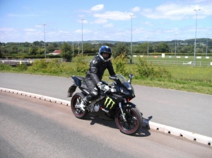 Resprayed Monster energy, including extra mods to the bike.