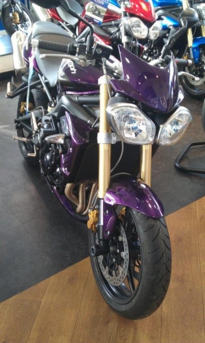 Photo of my bike in the dealership