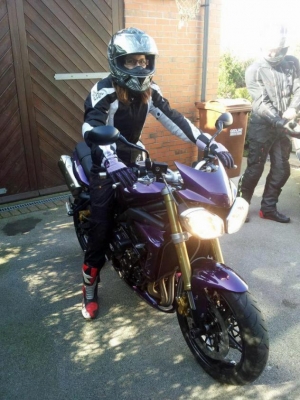 Me just before my first ride on my brand new ST XD