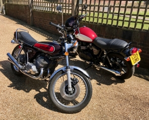 My current bikes and some old bikes from the days of yore.