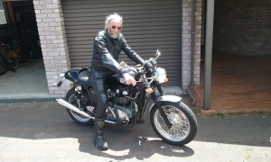 Pierre's first Thruxton