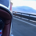 Riding alongside Lake Maggiore, Italy