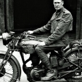 Gt. Uncle on a BSA WW2